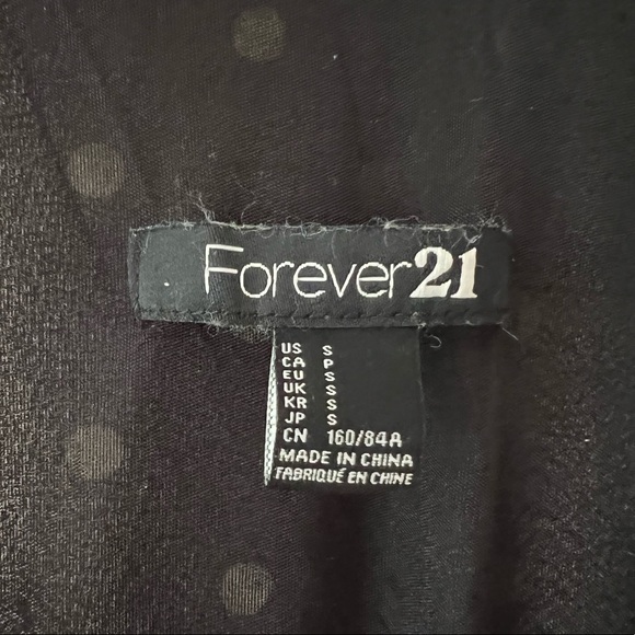 Polka Dot Drop Waist Mini Dress - Picture 3 of 4